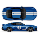 Racing Stripes Set, designed to fit Mustang 2024-2025 (Gen7)