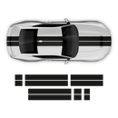 Racing Stripes Set, designed to fit Mustang 2024-2025 (Gen7)