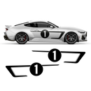 Hennessey Racing Stripes Set, for Ford Mustang 2024-2025 (Gen7)