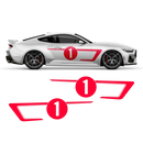Hennessey Racing Stripes Set, for Ford Mustang 2024-2025 (Gen7)