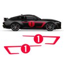 Hennessey Racing Stripes Set, for Ford Mustang 2024-2025 (Gen7)