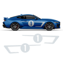 Hennessey Racing Stripes Set, for Ford Mustang 2024-2025 (Gen7)