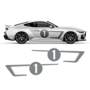 Hennessey Racing Stripes Set, for Ford Mustang 2024-2025 (Gen7)