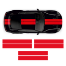 8inch Double Racing Stripes, for Ford Mustang 2015 - 2023