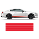 8inch Double Racing Stripes, for Ford Mustang 2015 - 2023