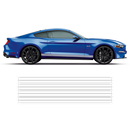 8inch Double Racing Stripes, for Ford Mustang 2015 - 2023