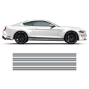 8inch Double Racing Stripes, for Ford Mustang 2015 - 2023