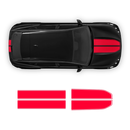 Racing Stripes Over the Top, for Ford Mach-E 2021 2022 2023 2024