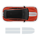 Racing Stripes Over the Top, for Ford Mach-E 2021 2022 2023 2024