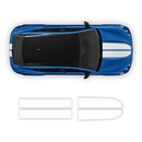 Racing Stripes Over the Top, for Ford Mach-E 2021 2022 2023 2024