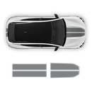 Racing Stripes Over the Top, for Ford Mach-E 2021 2022 2023 2024