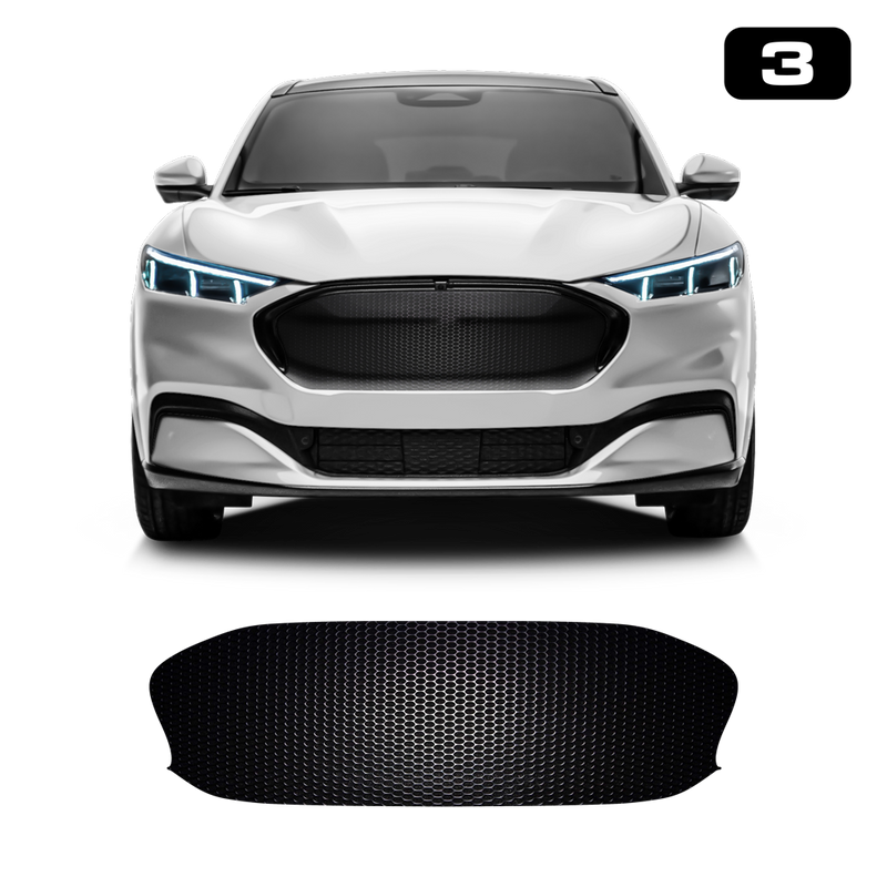 Front Grill Imitation Decal, for Ford Mach-E 2021 2022 2023 2024