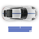 Heritage China Edition Graphic Decals Set, for Carrera / Carrera Turbo / Targa