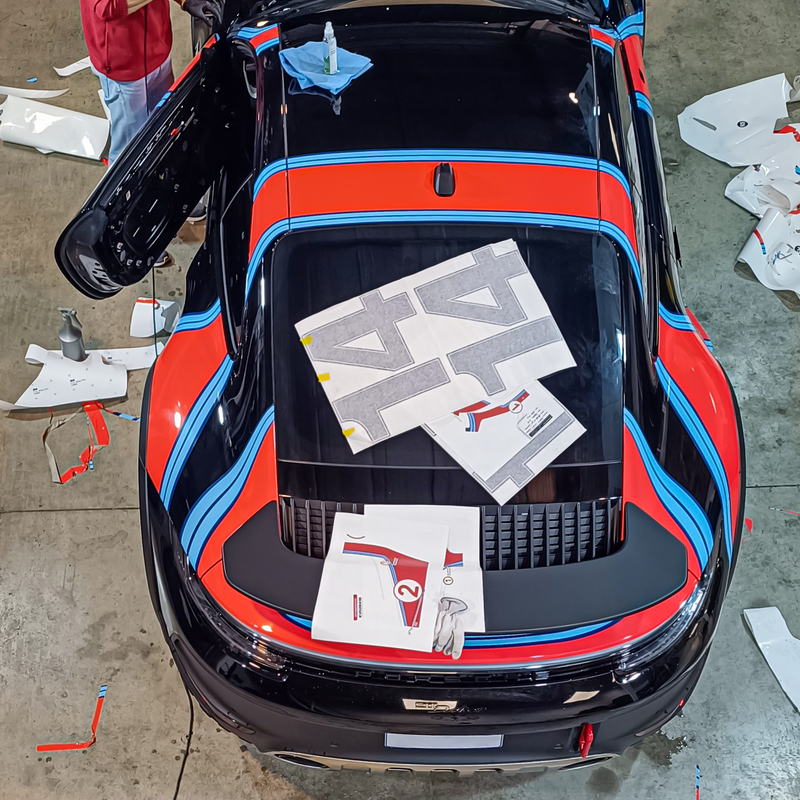 Martini Dakar Edition decals set for Carrera 911 (992) 2023