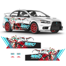 ITASHA Racing Miku 2020 Anime Style Decals, for any Car Body