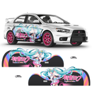 ITASHA Racing Miku 2021 Anime Style Decals, for any Car Body