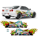 ITASHA Racing Miku 2022 Anime Style Decals, for any Car Body