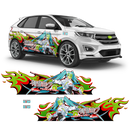 ITASHA Racing Miku 2022 Anime Style Decals, for any Car Body
