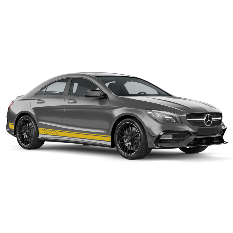 AMG CLA 45 Rocker Stripes, for MB