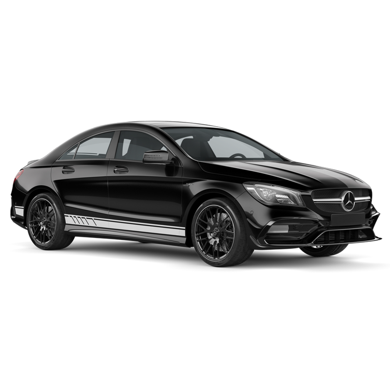 AMG CLA 45 Rocker Stripes, for MB