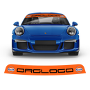 Windshield Gulf Style decals, for Carrera / Cayman / Boxster / Spyder