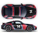 Martini Dakar Edition decals set for Dakar 911 (992) 2023