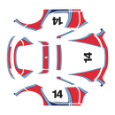 Martini Dakar Edition decals set for Dakar 911 (992) 2023