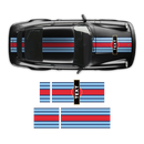 19' Martini Racing Stripes, for Porsche Carrera 930 / 964