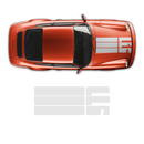 Safety Stripe 911 Hood Decal, for Carrera 930