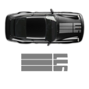 Safety Stripe 911 Hood Decal, for Carrera 930