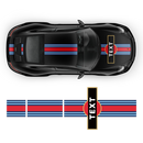 15' Martini Racing stripes, for Carrera 1999 - 2025