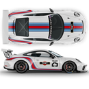 Curved Martini Decals set, for Carrera 996/997/991/992