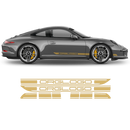 Contoured Short Rocker stripes in one color, Carrera