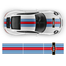 Martini Racing stripes, for Carrera 1999 - 2025