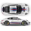 Martini Racing stripes set Pixelate style, for Carrera 1999 - 2025
