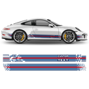 Martini Racing stripes set Pixelate style, for Carrera 1999 - 2025