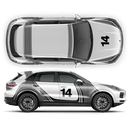 Martini Dakar decals set for Cayenne (3rd Gen 2019 - 2023)