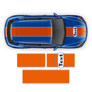 Gulf Racing Stripes, Cayenne / Macan