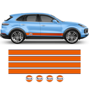 Gulf Racing Stripes, Cayenne / Macan