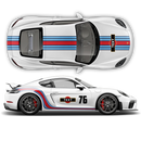 Curved Martini Decals set, for Cayman from 2005