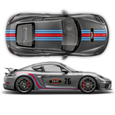 Curved Martini Decals set, for Cayman from 2005