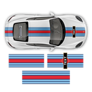 Curved Martini Decals set, for Cayman from 2005