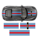 Curved Martini Decals set, for Cayman from 2005