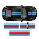 Curved Martini Decals set, for Cayman from 2005