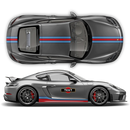 Martini Racing stripes set, for Cayman / Boxster