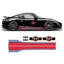 Martini Racing stripes set, for Cayman / Boxster