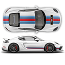 Martini Racing stripes, for Cayman / Boxster