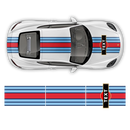 Martini Racing stripes, for Cayman / Boxster