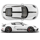 Racing Decals set in one color, Cayman / Boxster 2005 - 2024