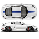 Racing Decals set in one color, Cayman / Boxster 2005 - 2024